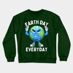 Earth Day Everyday Crewneck Sweatshirt